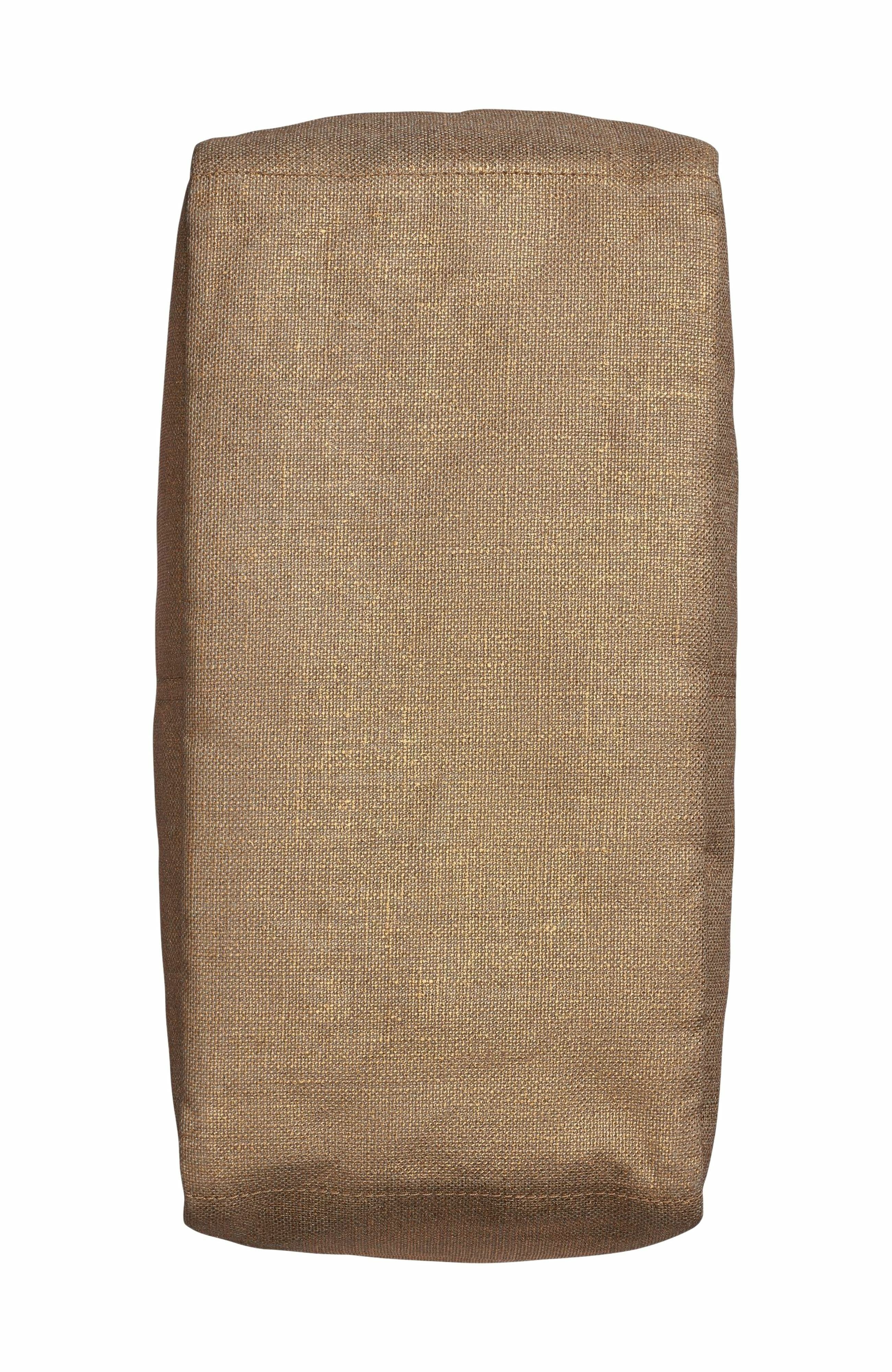 Donna Karan New York Lido Metallic Canvas Tote, Alternate, color, Gold