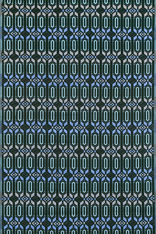 Mad Mats Moroccan Dark Periwinkle In Multi