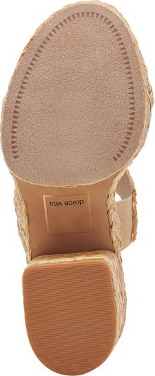 Latoya Raffia Platform Sandal