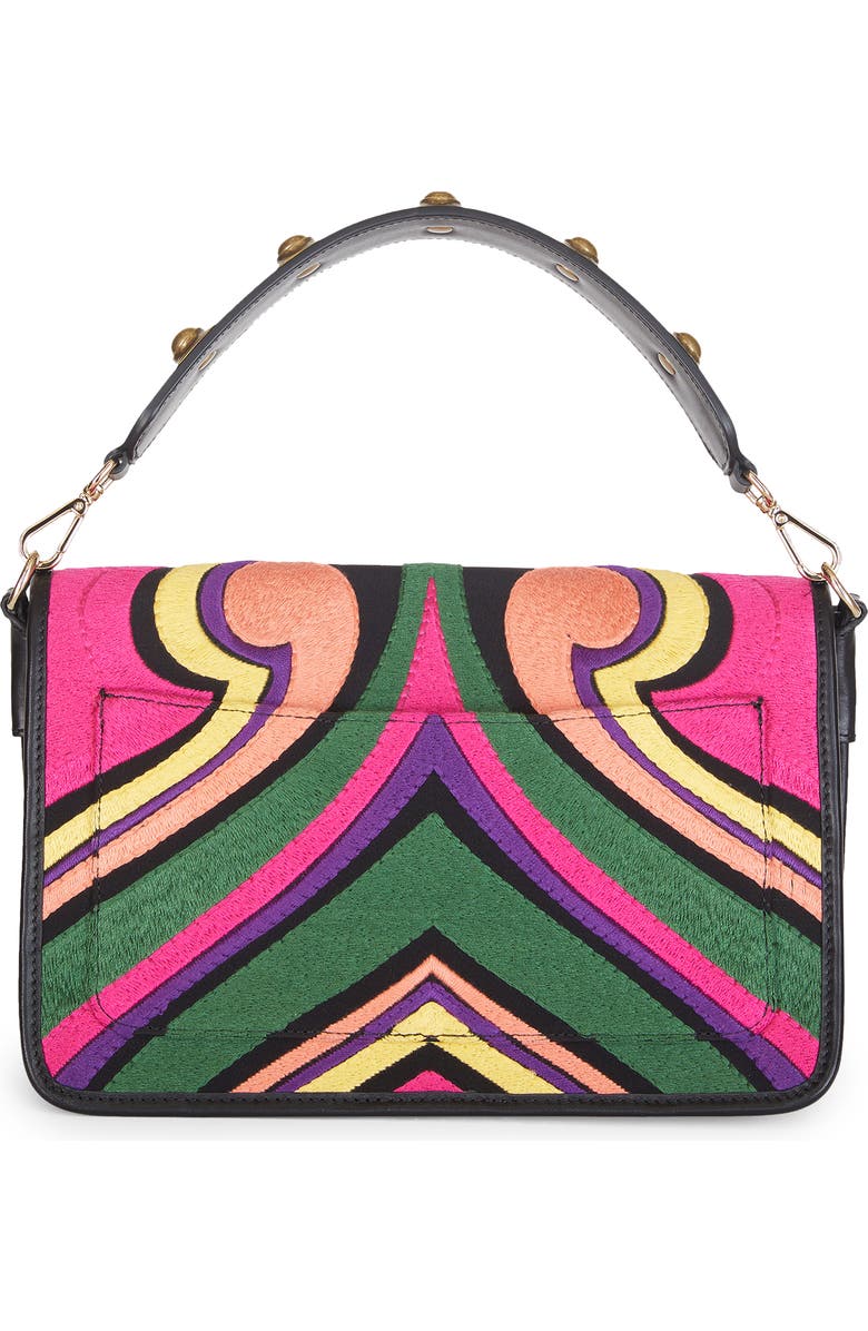 Etro Embroidered Shoulder Bag, Alternate, color,