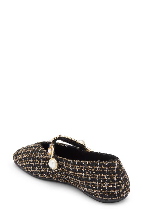 Jeffrey Campbell Amarissa Mary Jane Flat In Black