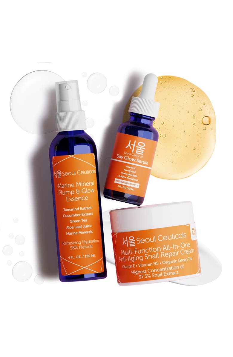 Seoul Ceuticals Korean Beauty Bundle K-Beauty Power Trio Kit, Main, color, NO COLOR