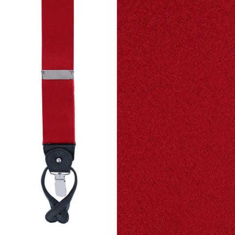 Kenton Felt Wool Convertible Suspenders (Braces)