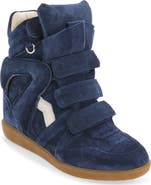 Isabel Marant Bekett Hidden Wedge High Top Sneaker