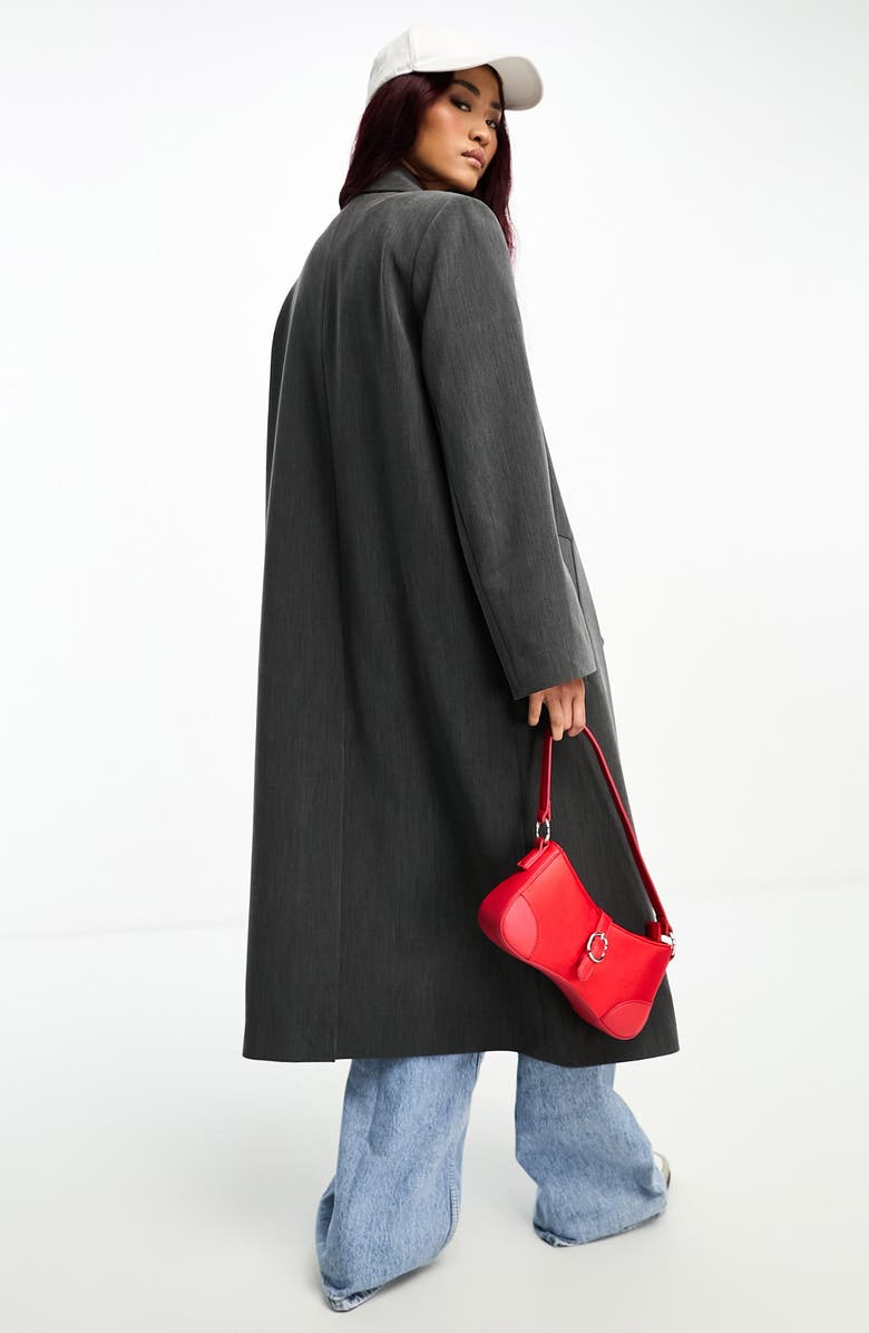 ASOS DESIGN Longline Dad Coat, Alternate, color, 