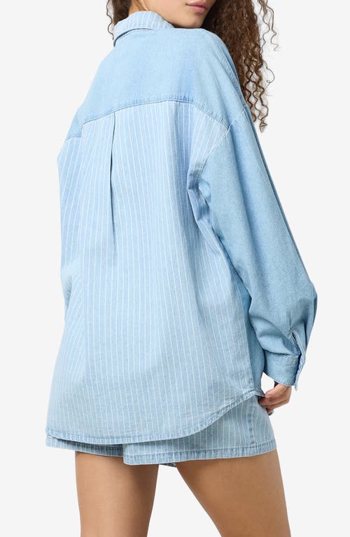 NOISY MAY NOISY MAY KATRI OVERSIZE DENIM SHIRT
