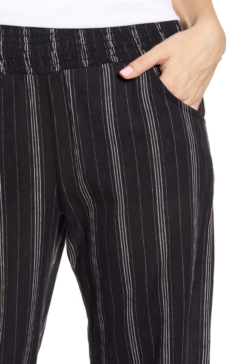 Billabong New Waves Stripe Wide Leg Pants, Alternate, color, 