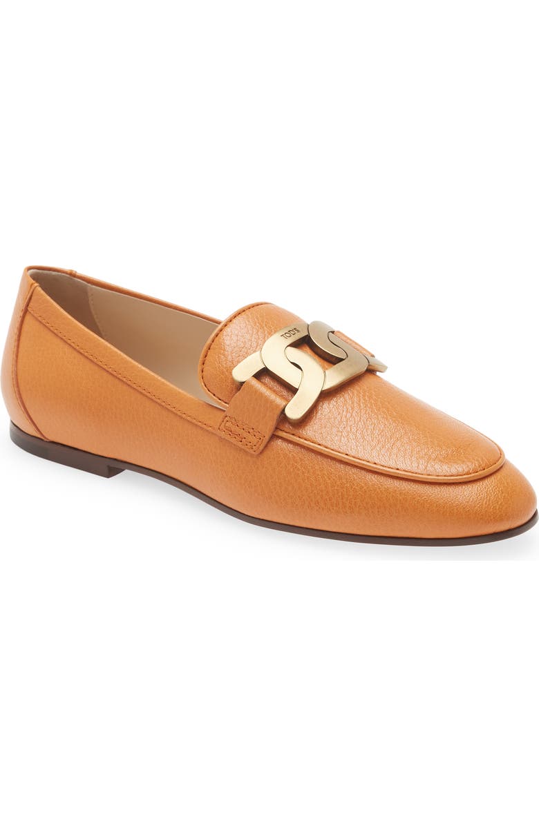 Tod's Chain Buckle Loafer, Main, color,
