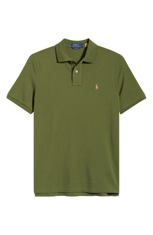 Polo Ralph Lauren The Iconic Cotton Piqué Polo In Green