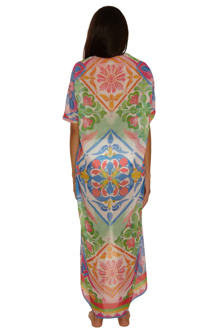 Mijas Cover-Up Sarong, Alternate, color, BLUE MULTI