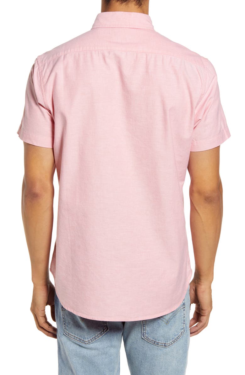 Bonobos Short Sleeve Stretch Oxford Button-Down Shirt, Alternate, color,