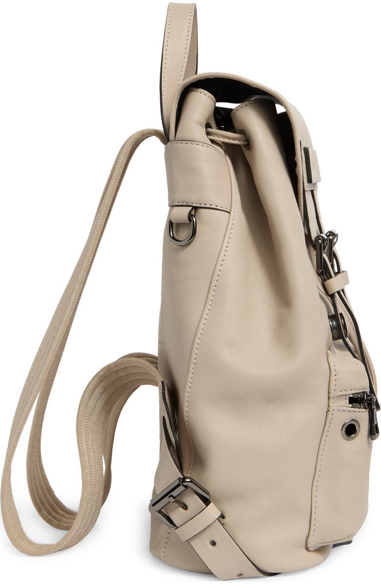 Longchamp 3D Small Grommet Stud Leather Backpack, Alternate, color, Clay