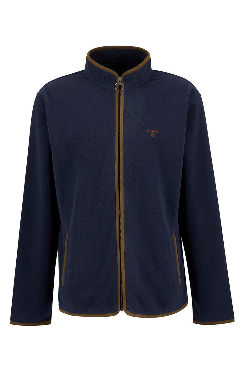 Barbour Harwood Fleece Jacket, Alternate, color, Navy