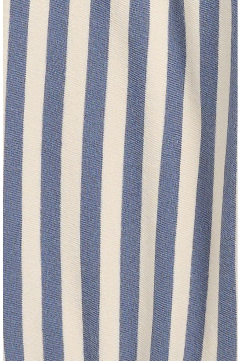 Marine Stripe Cotton Joggers, Alternate, color, MARINE