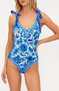 Beach Riot Akira Placement Print One-Piece Swimsuit