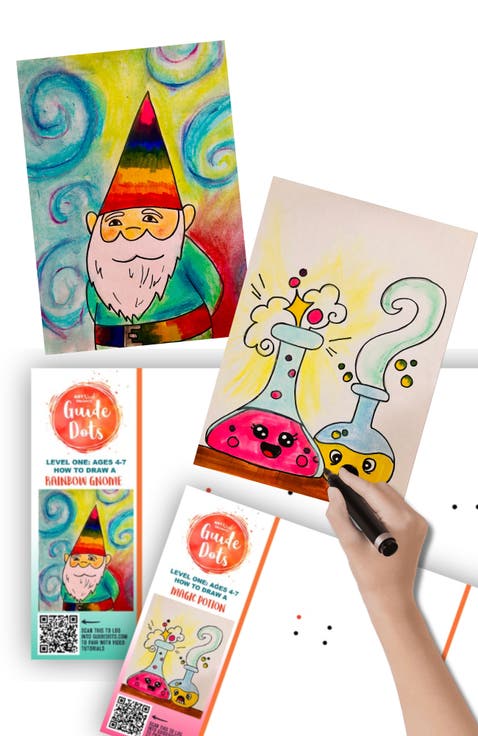 Add-On Art Rolls for Guide Dots Level 2 Art Kits - Age 8+