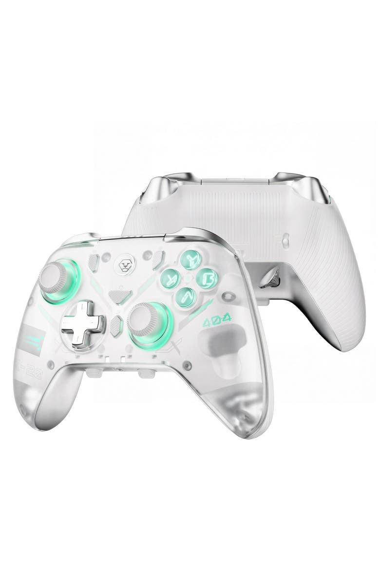 Wireless Gaming Controller, Alternate, color, White