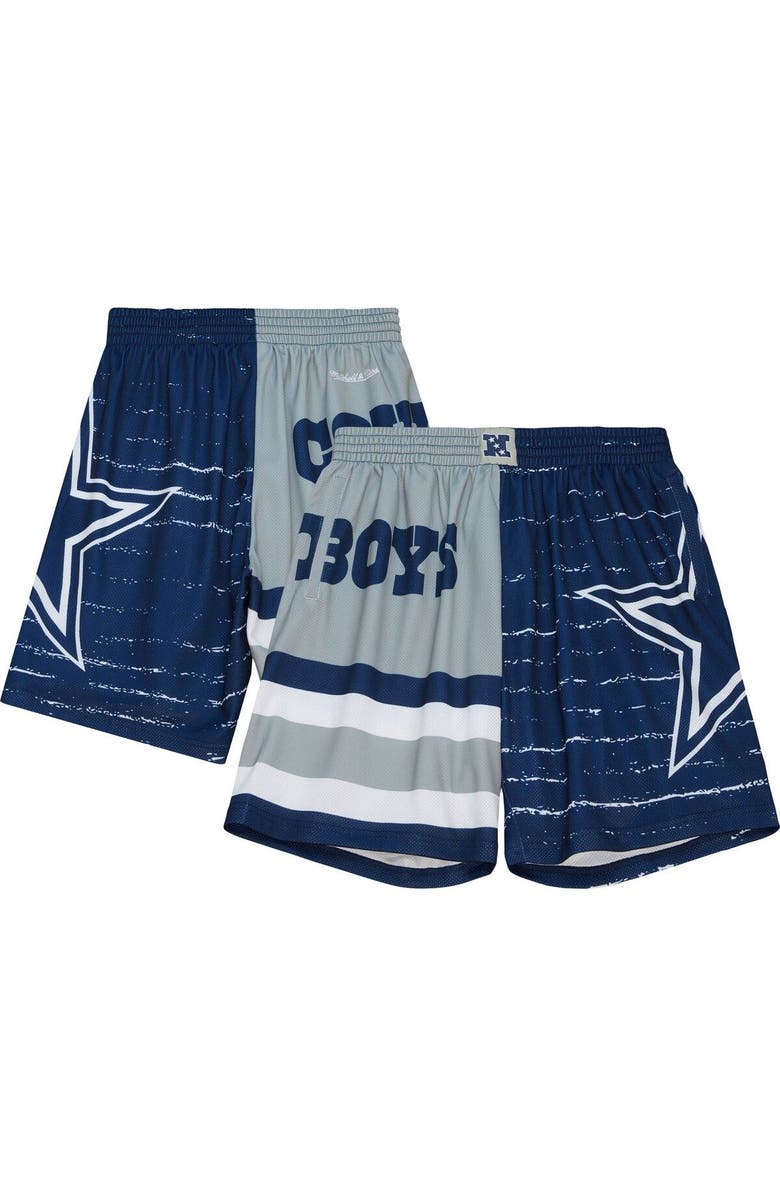 Mitchell & Ness Men's Mitchell & Ness Gray Dallas Cowboys Jumbotron 3.0 Shorts, Main, color, Gray