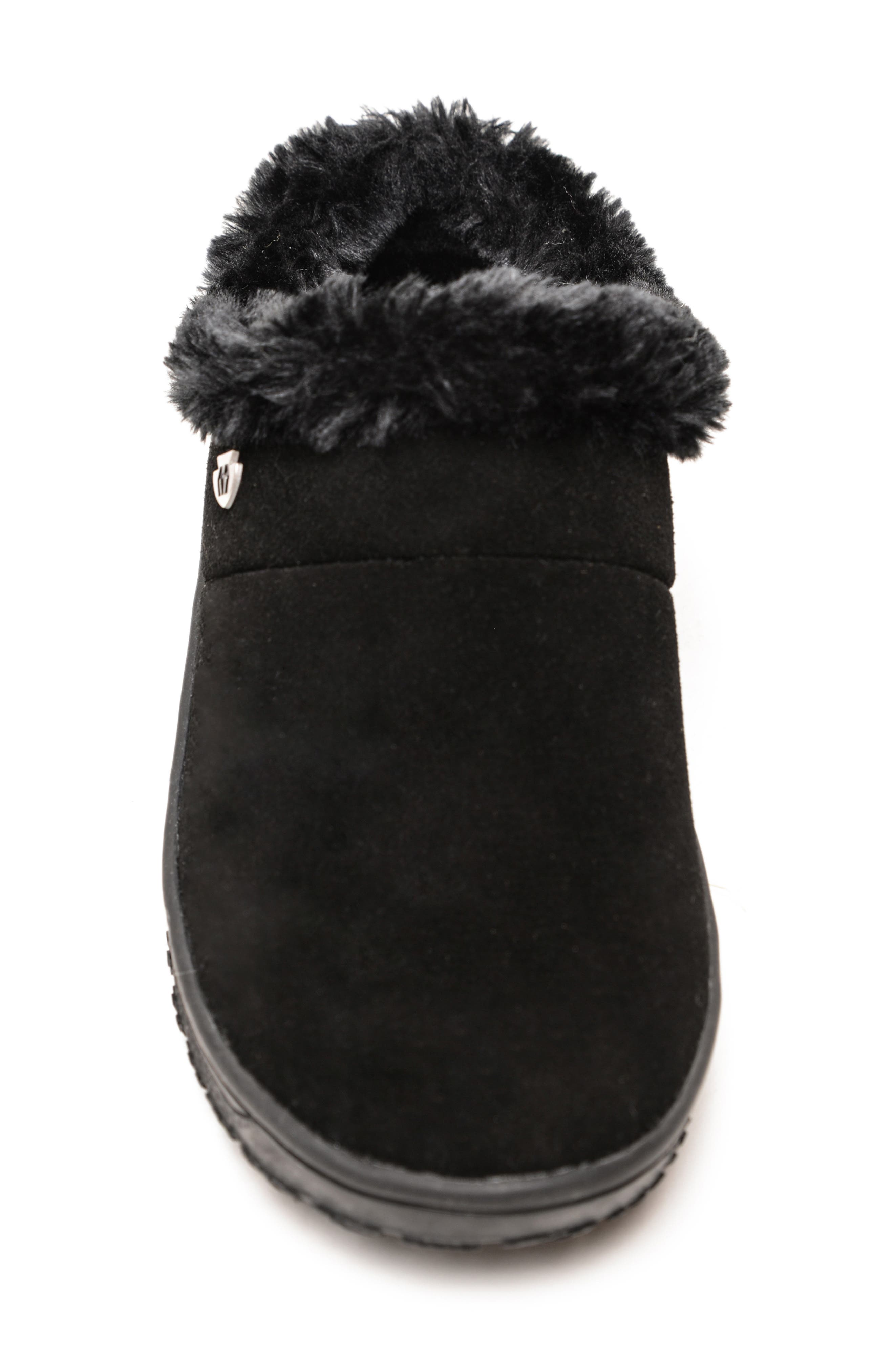 Minnetonka Emerson Water Resistant Clog, Alternate, color, Black