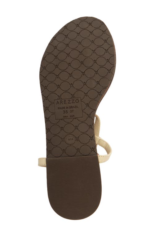 Arezzo Bristol T-strap Sandal