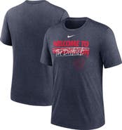 Nike Men's Nike Heather Navy Washington Nationals Home Spin Tri-Blend T-Shirt