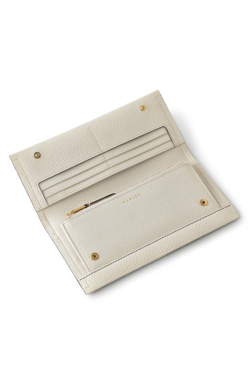 Radley Cut Out Floral Large Flapover Wallet In Neutral