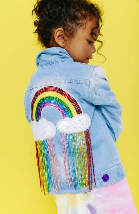 Crystal Rain Denim Jacket