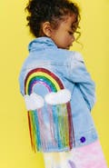 Lola + The Boys Crystal Rain Denim Jacket