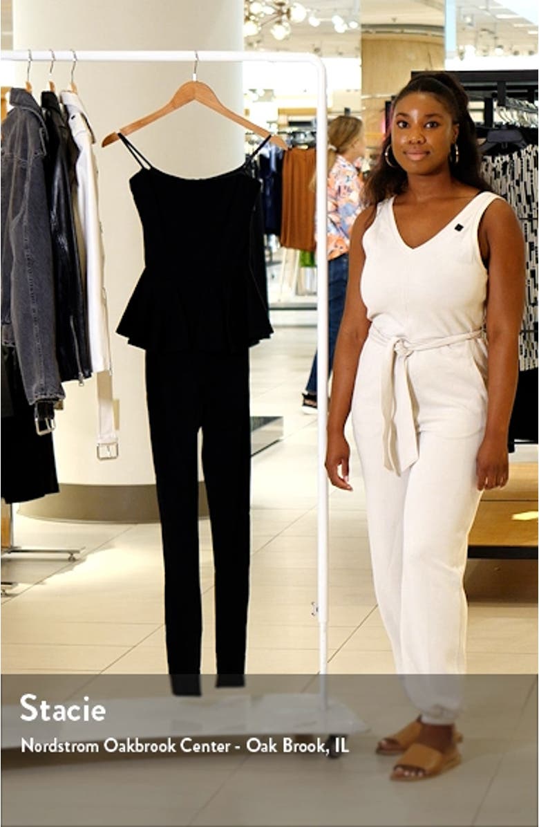 Strapless Peplum Catsuit, sales video thumbnail