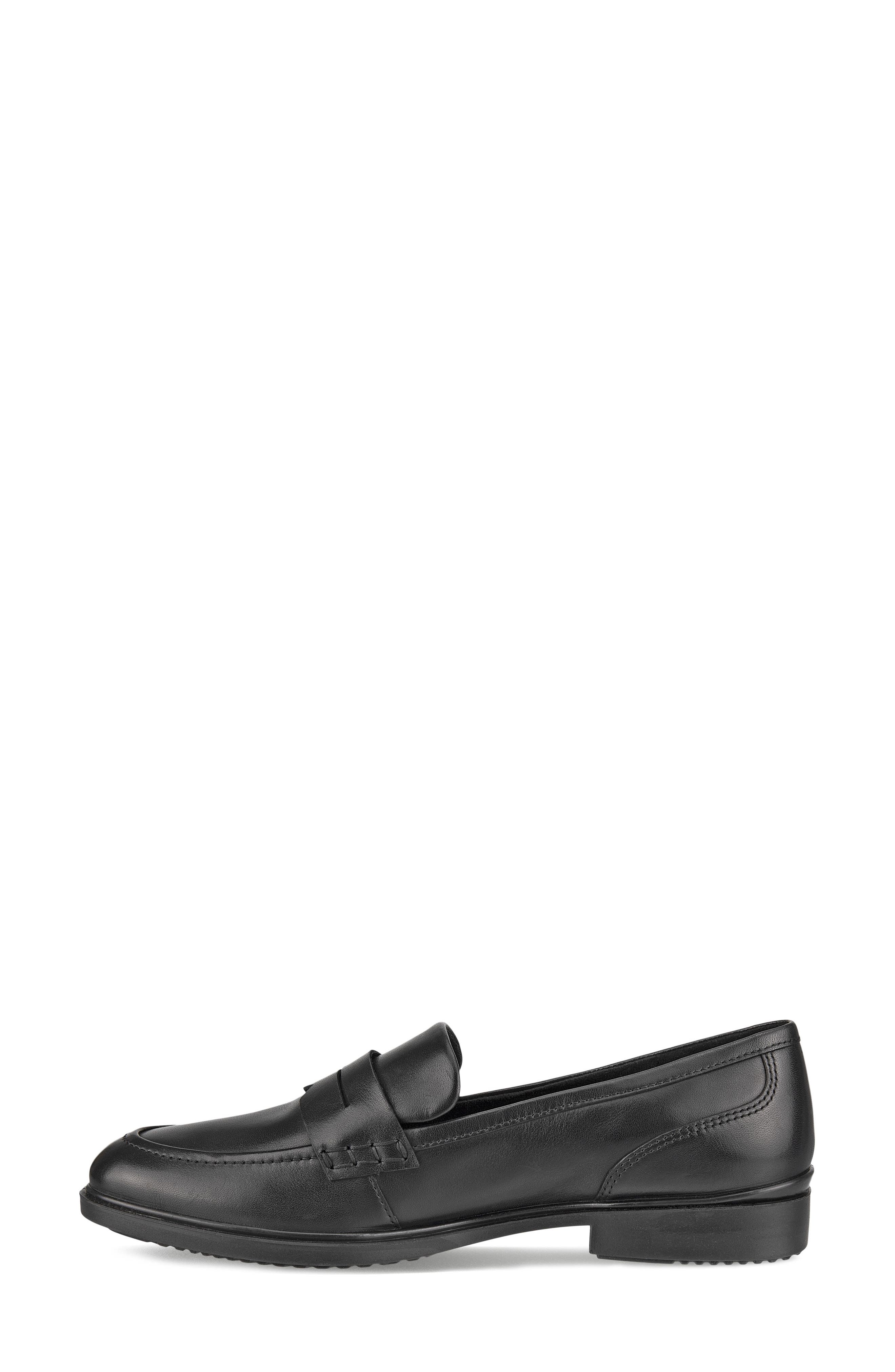 ECCO Penny Loafer, Alternate, color, Black