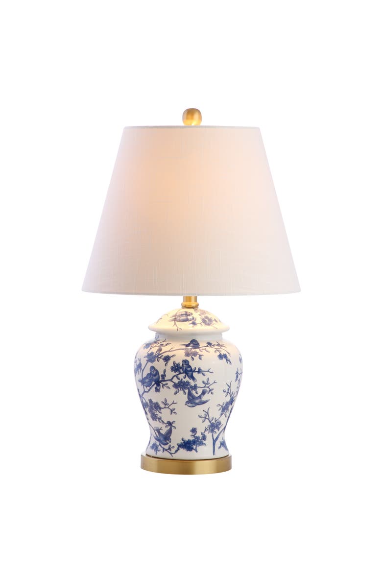 Penelope Chinoiserie Classic LED Table Lamp, Main, color, Blue/White
