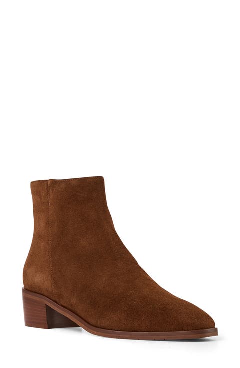 Reeta Luxe Weatherproof Suede Bootie (Women)