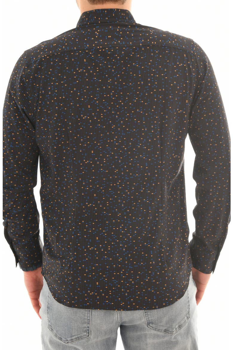 Modern Byte Mini Check Print Shirt, Alternate, color, MULTI