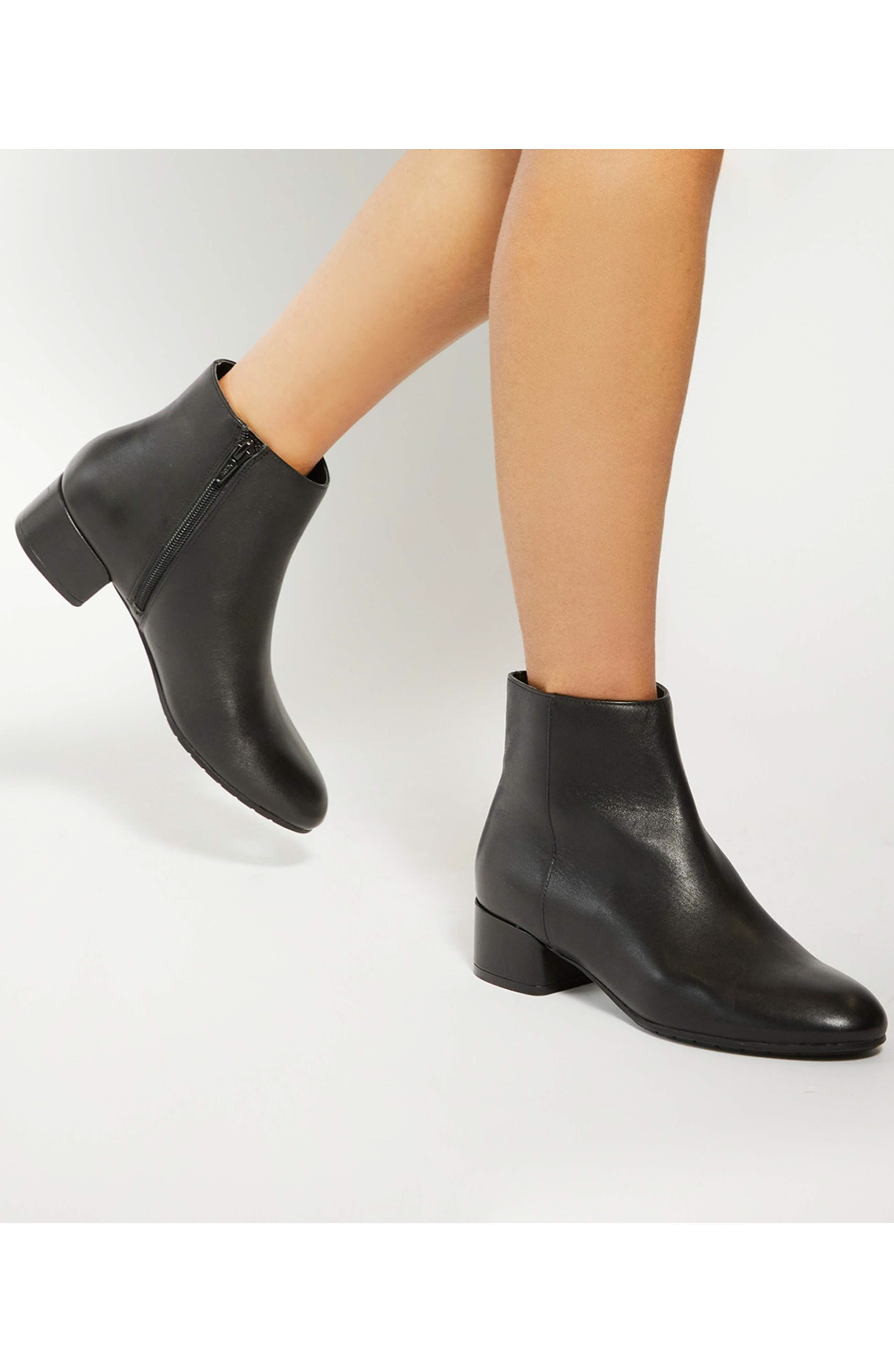 Dune London Pippie Bootie, Alternate, color, Black