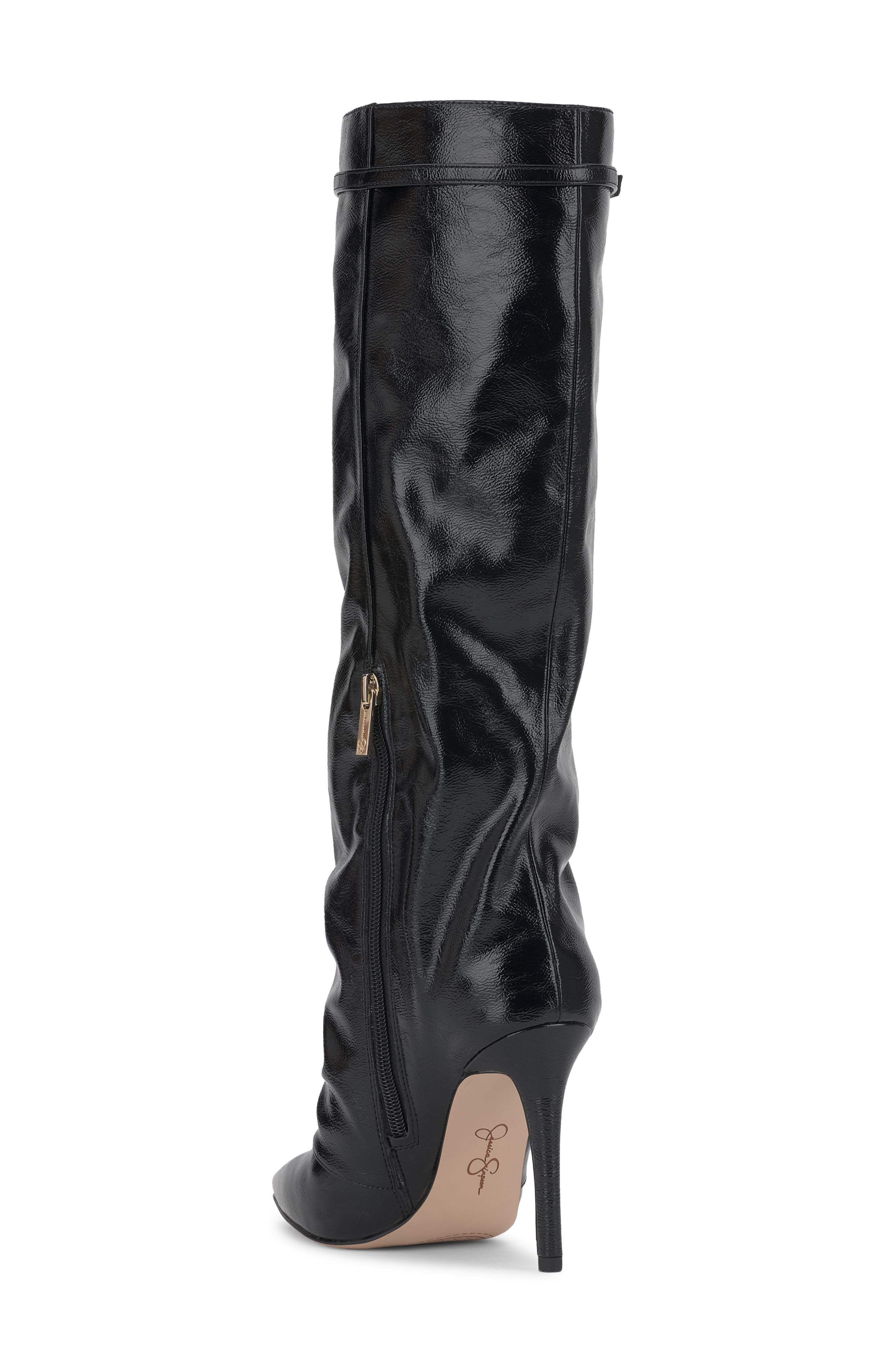 Paeril Wide Calf Knee High Boot, Alternate, color, BLACK
