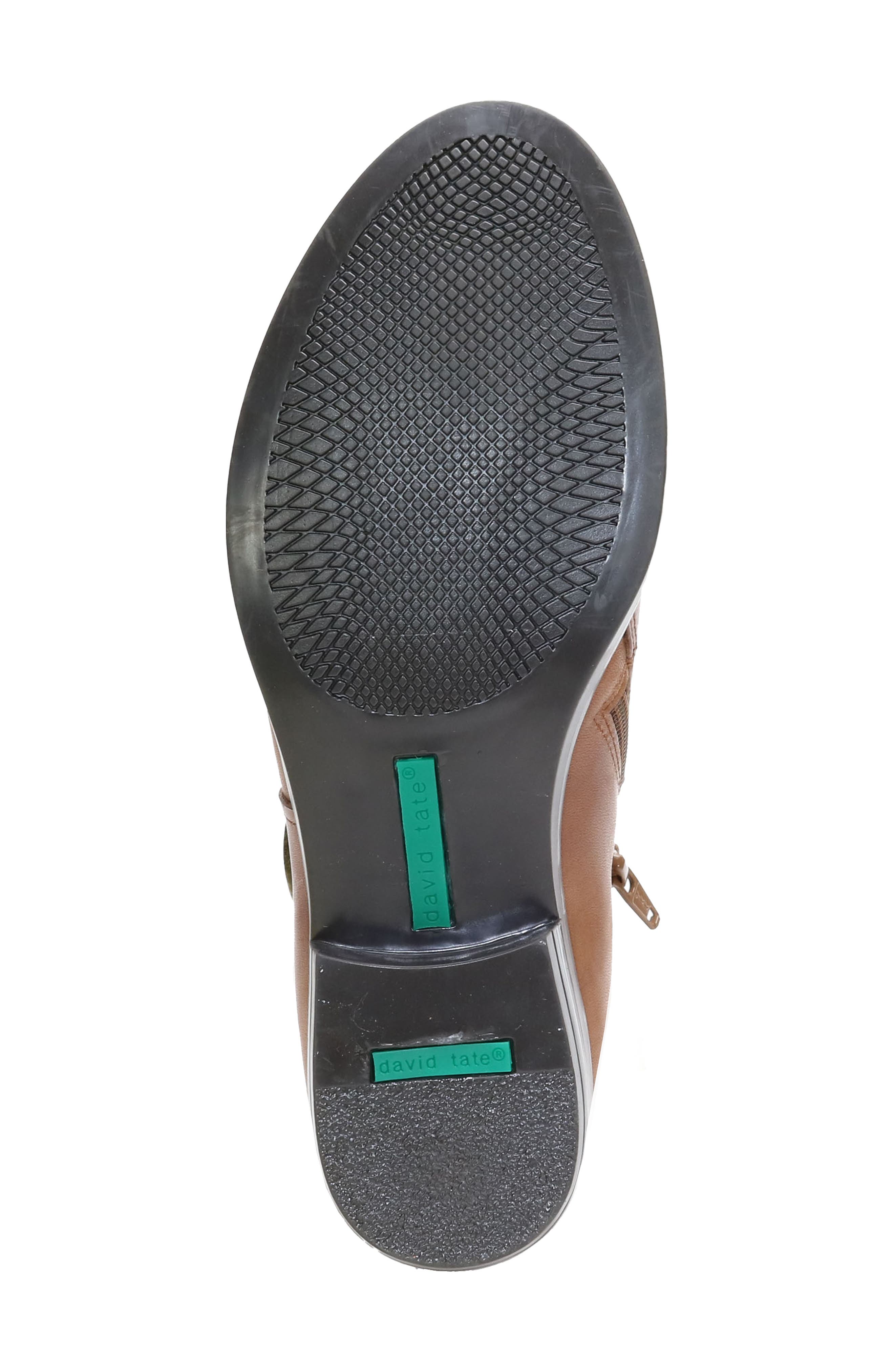 Maizy Leather Bootie, Alternate, color, LUGGAGE
