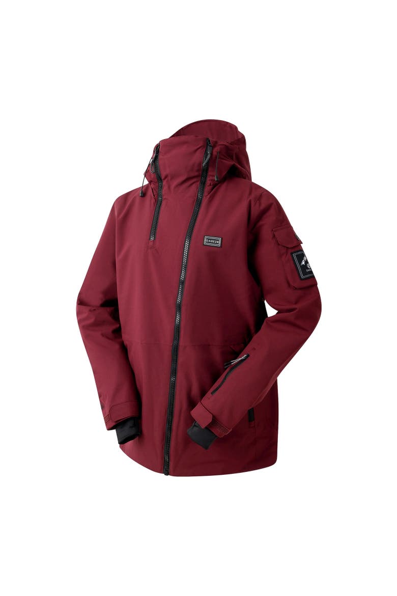 Gnarly Waterproof Ski Jacket, Alternate, color, Fig