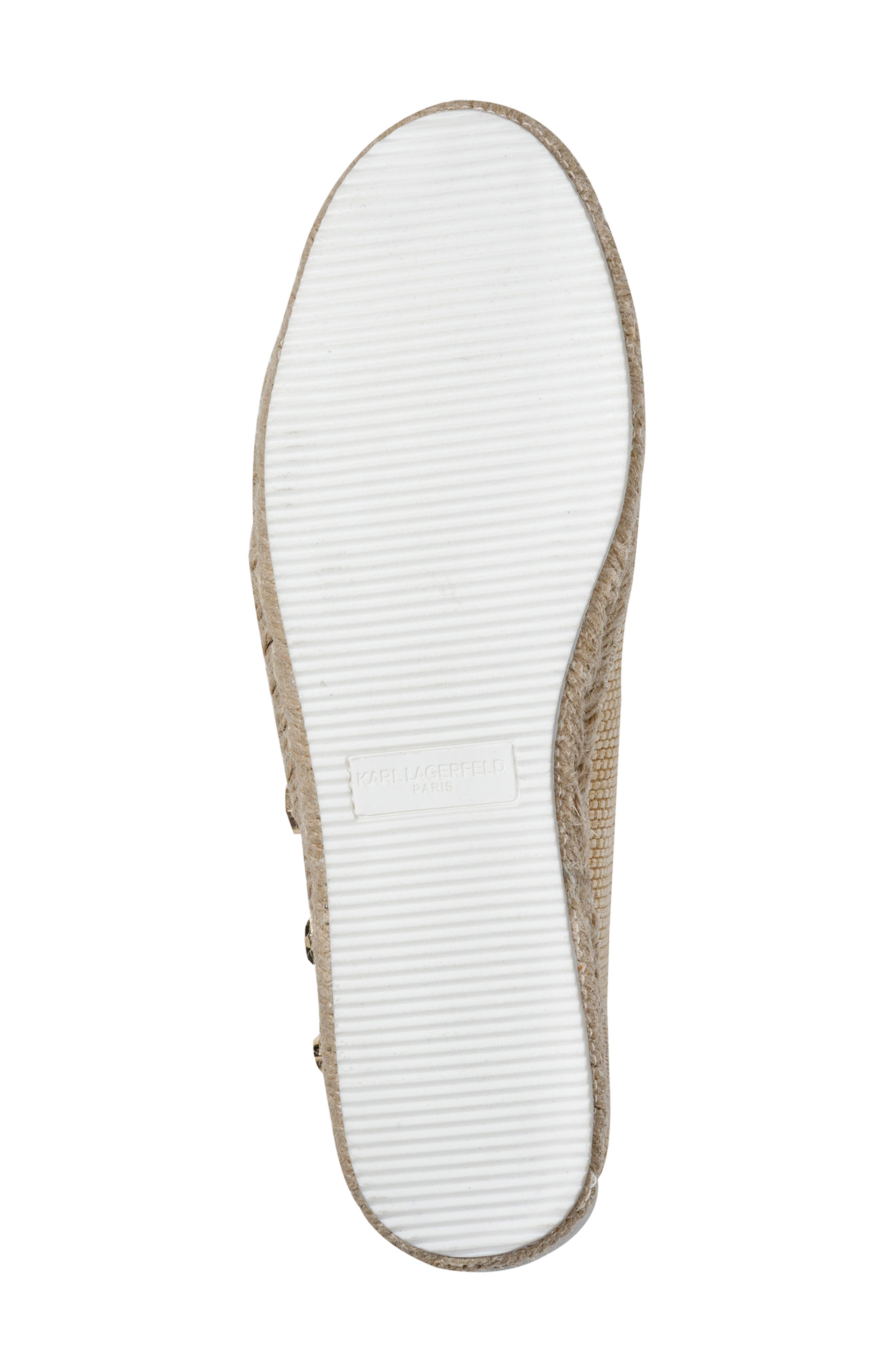 Malvie Espadrille Flat, Alternate, color, NATURAL/ BRIGHT WHITE