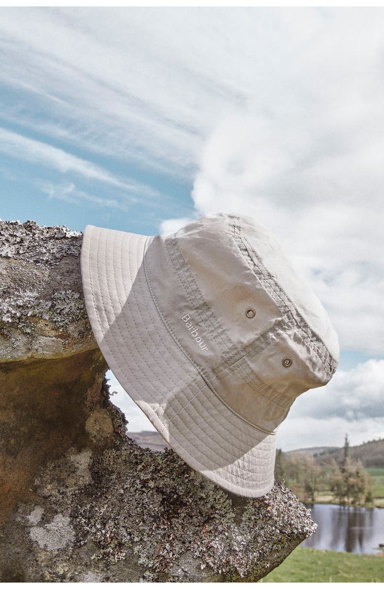 Barbour Transport Cotton Bucket Hat, Alternate, color,