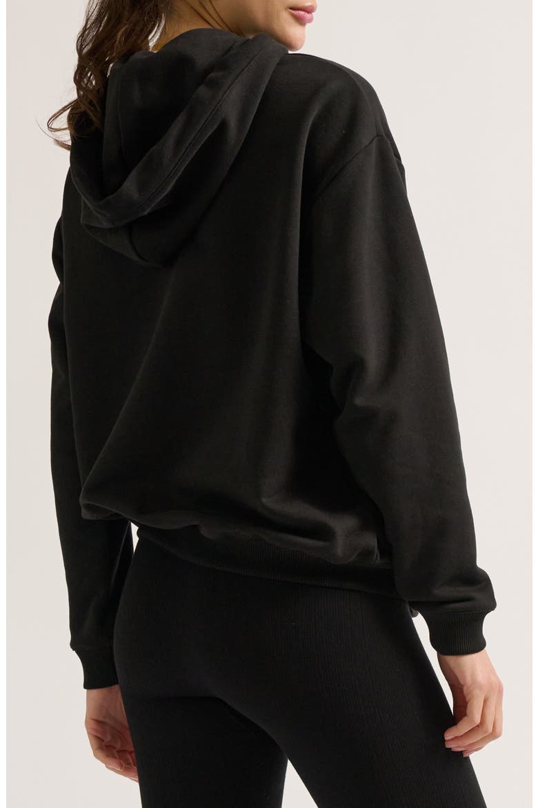 Boston Maternity & Nursing Hoodie, Alternate, color, Black