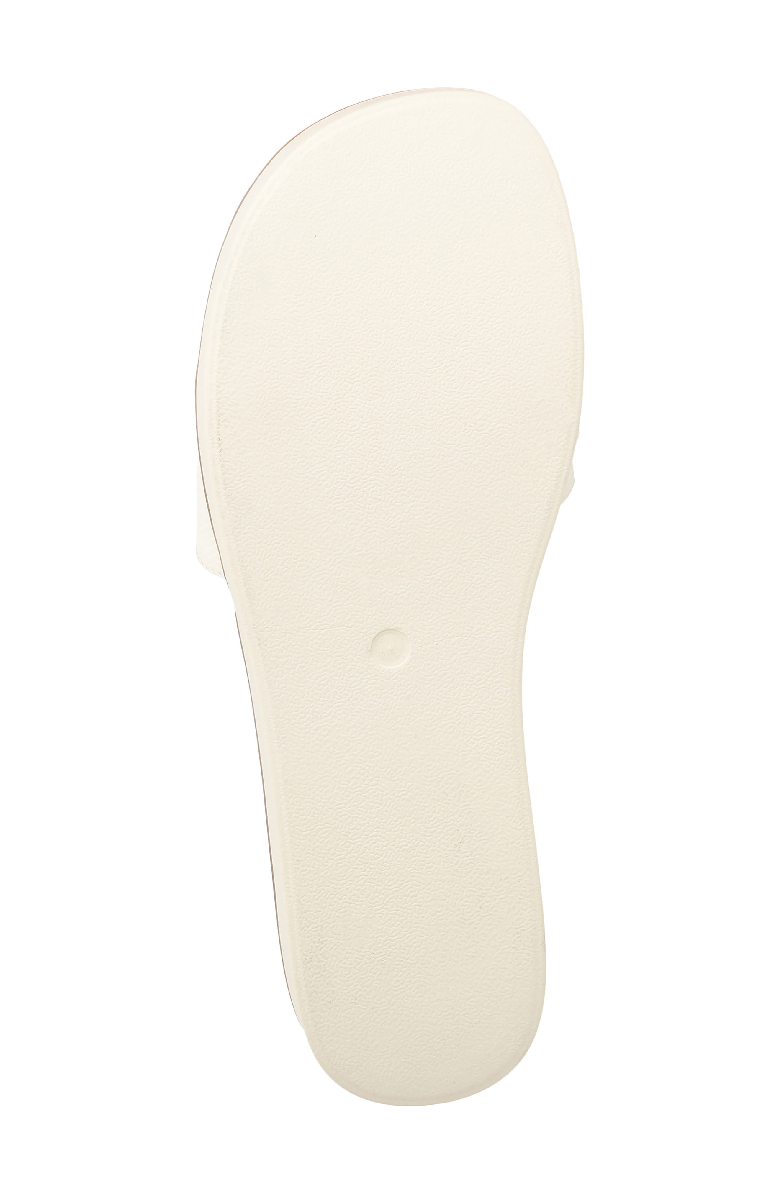 NEW YORK AND COMPANY Carlyn Platform Wedge Slide Sandal, Alternate, color, White