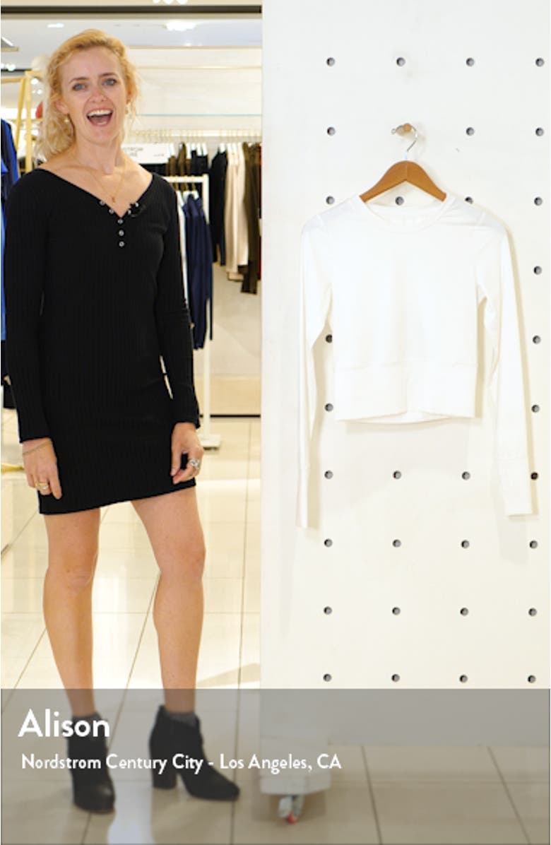 Open Back Long Sleeve Top, sales video thumbnail