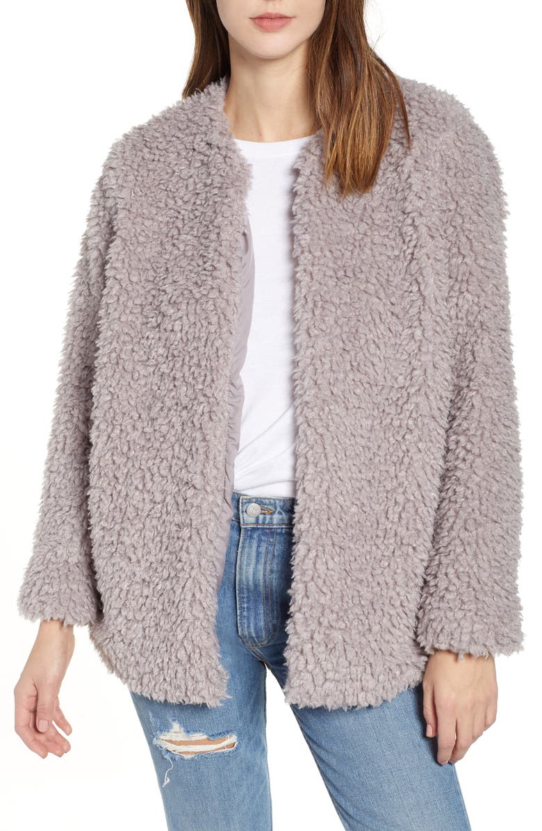 Band of Gypsies London Fleece Jacket, Main, color,