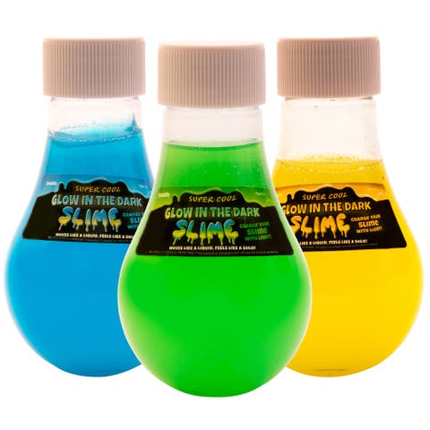 Glow In The Dark Pack, 3 Nontoxic, 5 oz Bottles