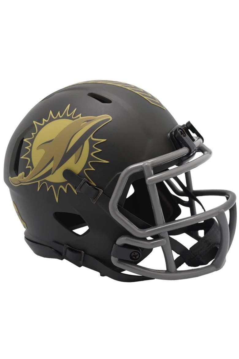 Miami Dolphins 2025 Salute to Service Mini NFL Football Helmet, Main, color, Team Color