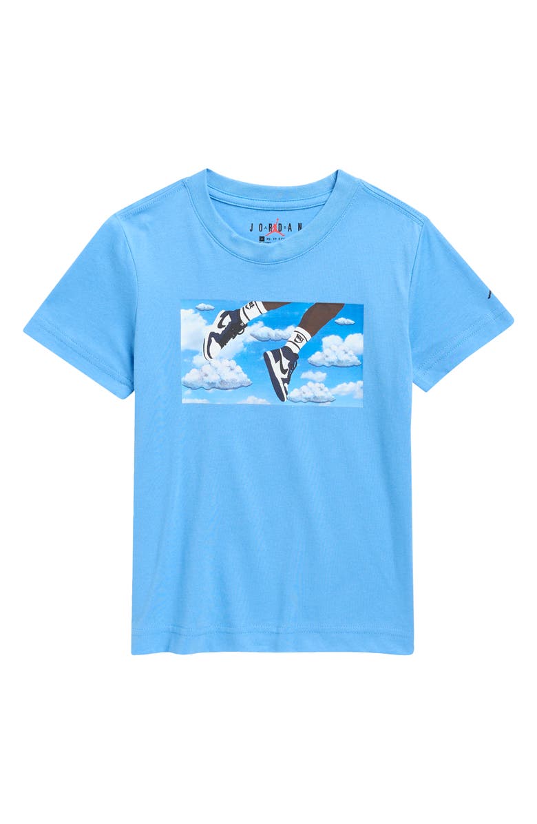 Jordan Kids' Jordan in Flight Graphic T-Shirt, Main, color, Legend Blue