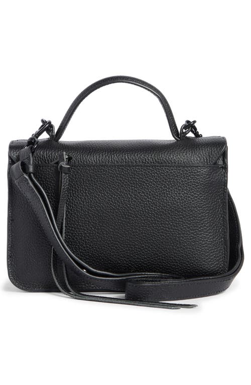Rebecca Minkoff Darren Leather Messenger Bag In Black