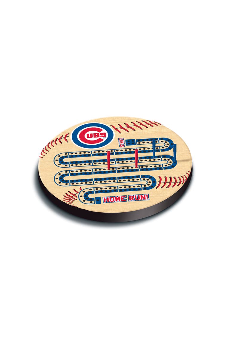 Chicago Cubs Cribbage, Alternate, color, Multicolor