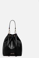 Silver & Riley Madison Drawstring Leather Bucket Bag