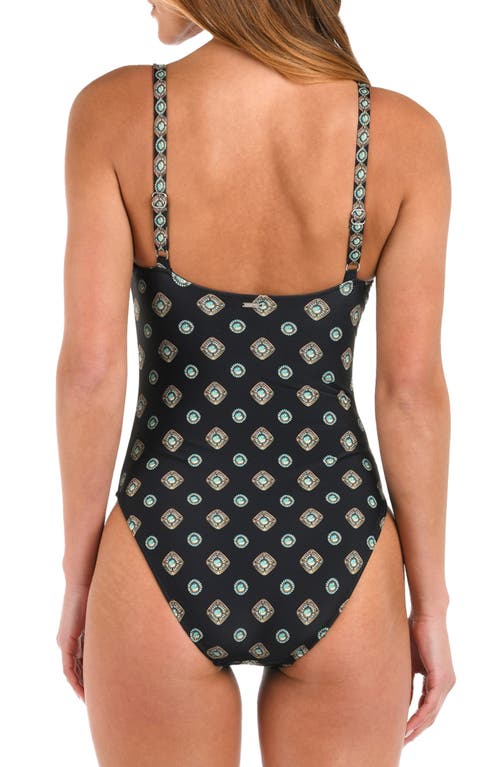L Agence Remi Southwestern Basic Lingerie One Piece Black In Black